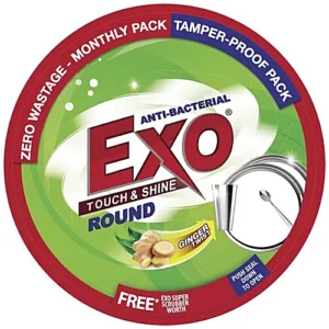 Exo Anti-Bacterial Dishwash Bar - Round Ginger Twist, 500 g