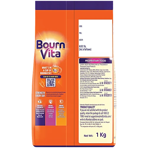 Bournvita Chocolate Nutrition Drink, 1 kg - Image 2