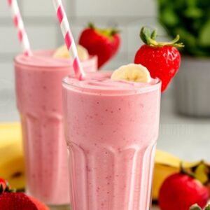 Banana Sundae Strawberry Shake