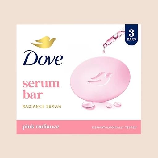 Dove Pink Radiance Serum Bar / Soap / Sabun - 125 g (Pack of 3)