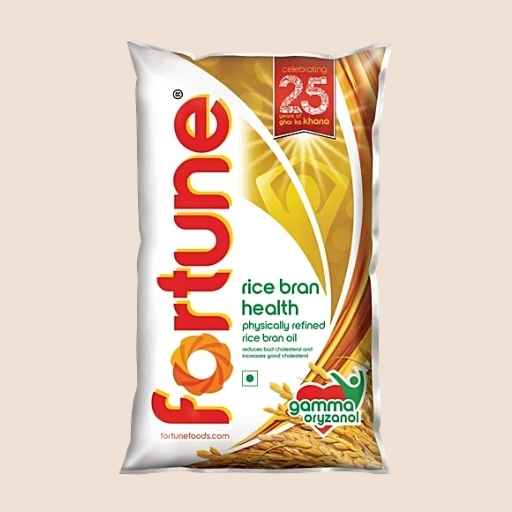 Fortune Rice Bran Health Physically Refined Oil, 870 g