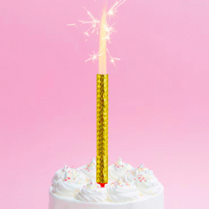 Sparkling Birthday Candle- 1 PC