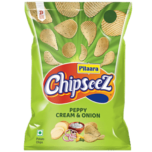 Pitaara Potato Chips - Peppy Cream & Onion, 25g