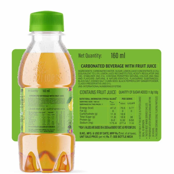 Lahori Soft Drink - Zeera Soda, Refreshing, 160 ml - Image 3