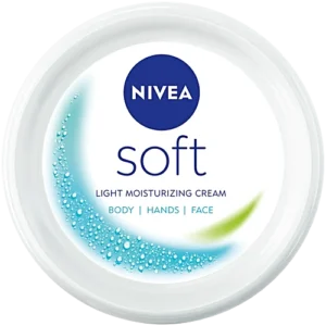 Nivea Soft Light Moisturizer - Non greasy Cream, 100 ml