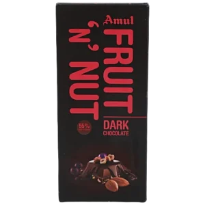 Amul Fruit N Nut Dark Chocolate, 150 g Carton