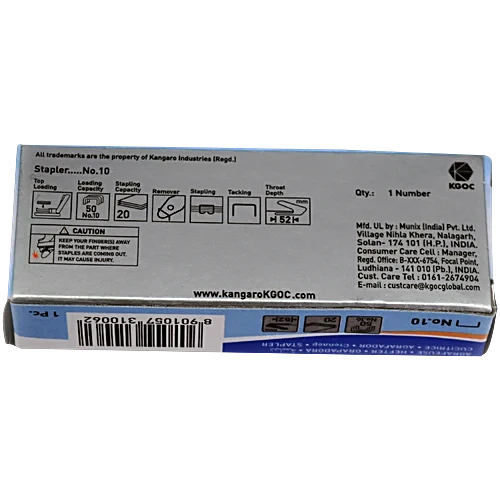 KANGARO Stapler Machine No. 10, 1 pc - Image 3