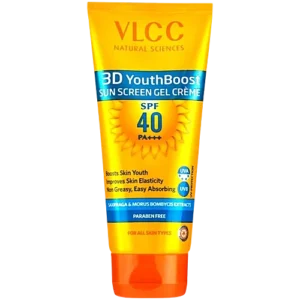 VLCC Youth Boost SPF 40 +++ Sunscreen Gel Cream For Sun Protection, 100 g