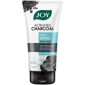 Joy Activated Charcoal Face Wash, 150 ml