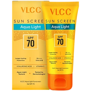VLCC Aqua Light Sunscreen Gel SPF 70 PA++++, 100 g