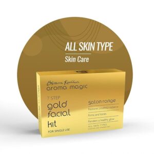 Aroma Magic 7 step Gold Facial Kit /All Skin type - (20g + 18ml)