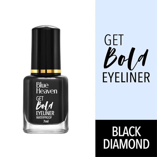Blue Heaven Get Bold Eyeliner Waterproof – 7ml - Image 2