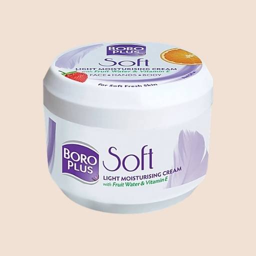 Boroplus Soft Light Moisturiser Cream, 24 Hrs Moisturisation, 100 ml