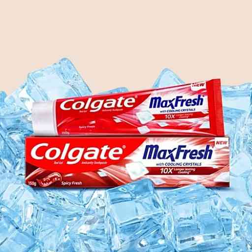 Colgate Max Fresh Spicy Fresh Red Gel Anticavity Toothpaste 150 g