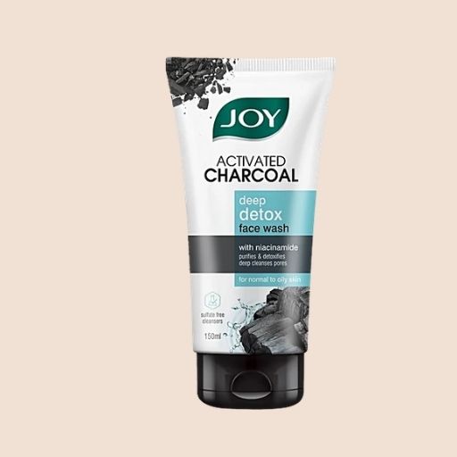 Joy Activated Charcoal Face Wash, 150 ml