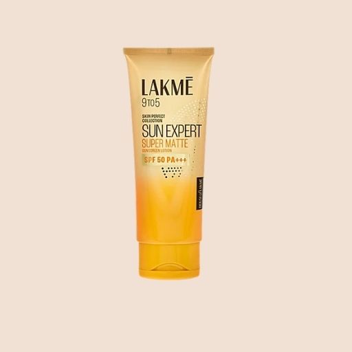 Lakme Sun Expert Super Matte Sunscreen Lotion - SPF 50 PA+++, 50 ml