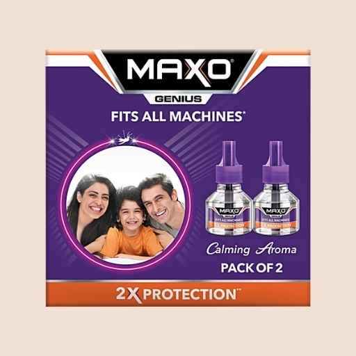 Maxo Genius Mosquito Repellent - 90 ml (2 x 45 ml)