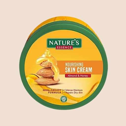 Natures Essence Nourishing Skin Cream - Almond & Honey -100 ml