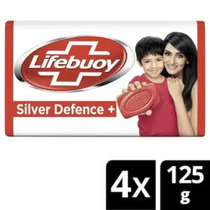 Lifebuoy Total 10 Germ Protection Soap / Sabun - 125 g (Pack of 4)