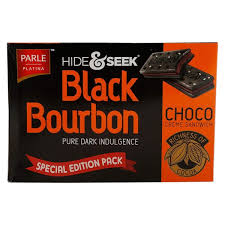 Parle Hide & Seek Black Bourbon Choco Creme Sandwich