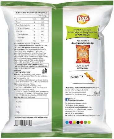 Lay's Crispz Herb & Onion Snacks - Image 2