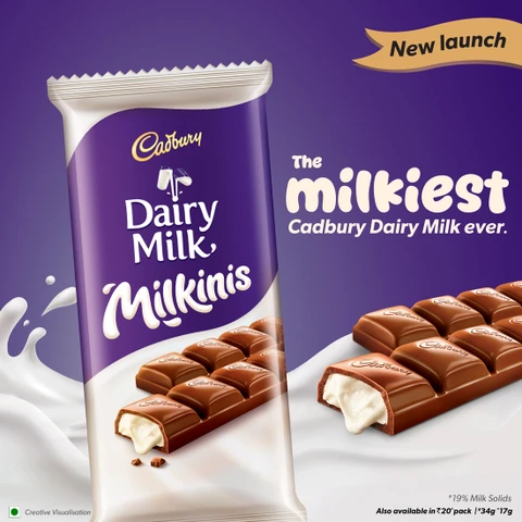 Cadbury Dairy Milk Milkinis Bars - Image 2