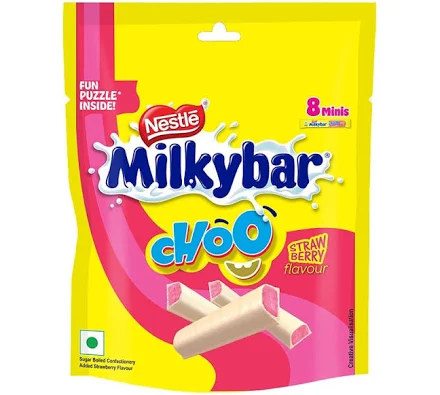 Milkybar Nestle Chocolate - Milkybar Choo Strawberry Pack