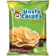 Uncle chipps Spicy Treat Potato Chips -1pack