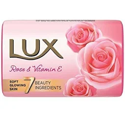 Lux Soft Touch French Rose & Almond Oil Soap / Sabun 41 g - (Pack of 4) - Image 2